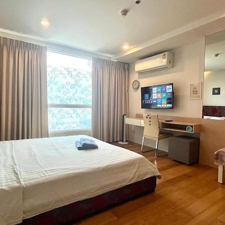 Cozy Studio Walk To Bts Free Wi-Fi Great Location Banguecoque Exterior foto