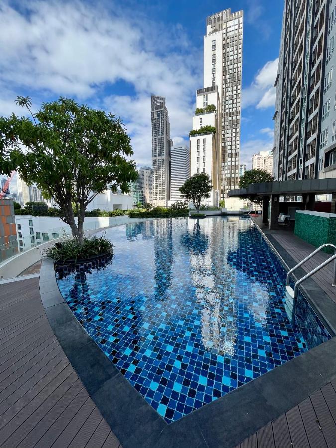 Cozy Studio Walk To Bts Free Wi-Fi Great Location Banguecoque Exterior foto