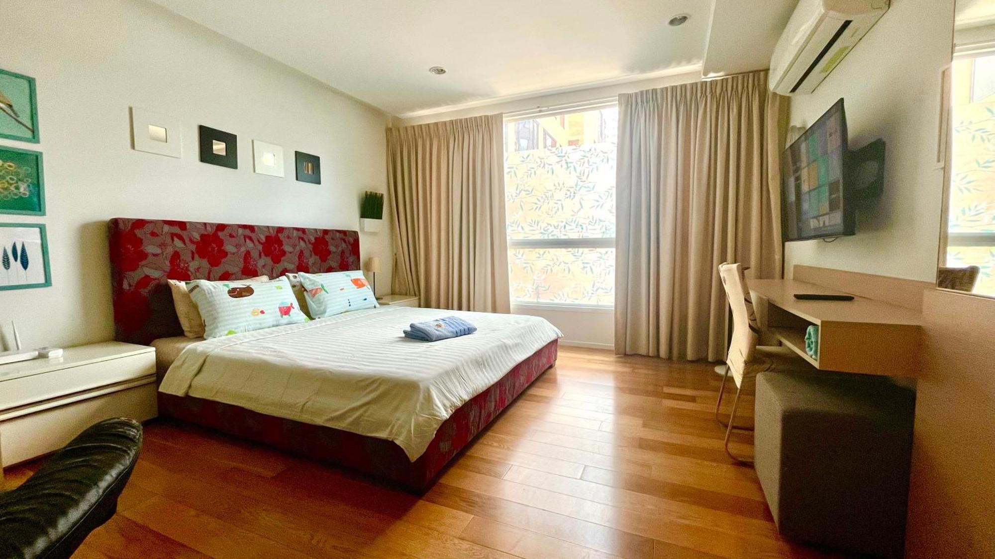 Cozy Studio Walk To Bts Free Wi-Fi Great Location Banguecoque Exterior foto
